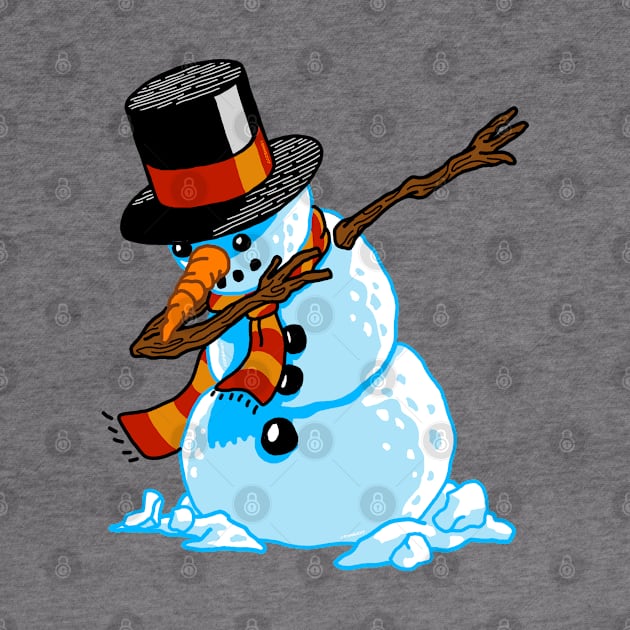 Dabbing Snowman by vo_maria